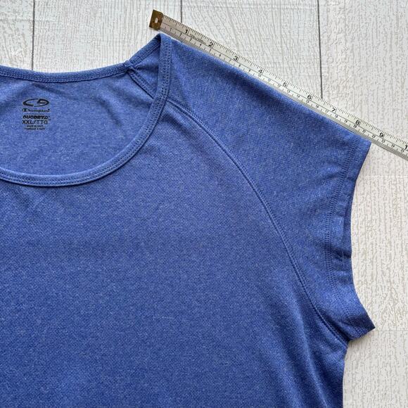 Champion C9 Duo Dry Blue Athletic Shirt Size XXL - Picture 4 of 11